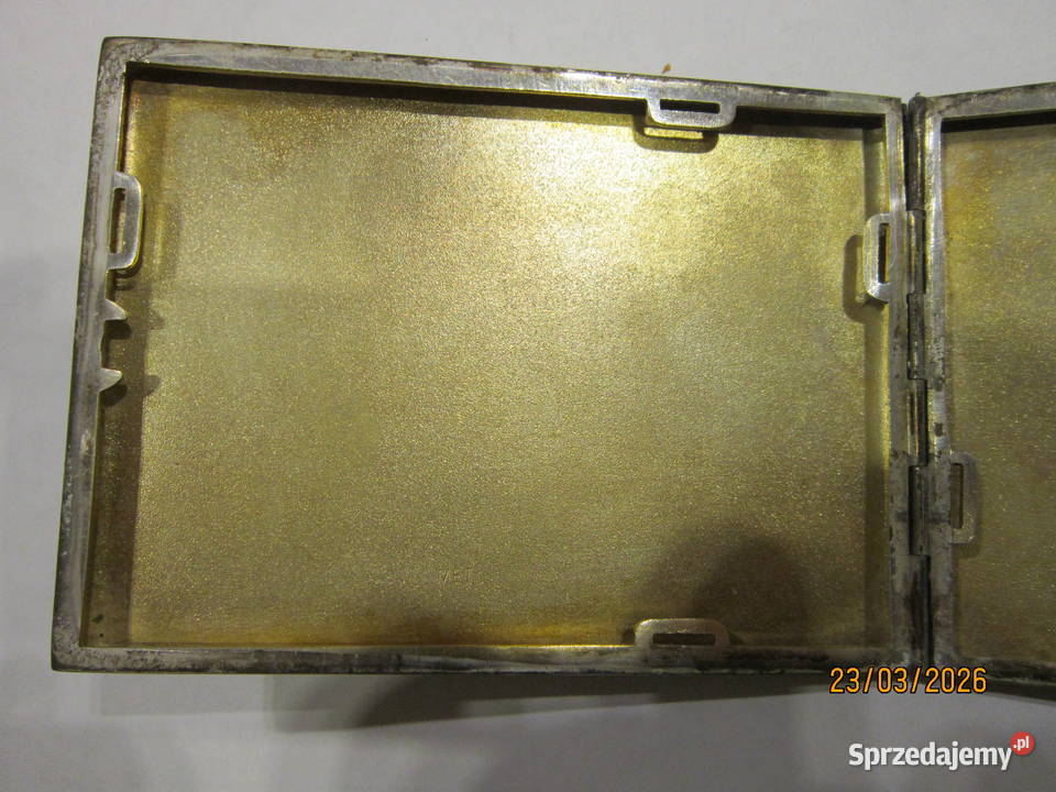 Papierośnic zabytkowa Antyki, Sztuka, Kolekcje Warszawa sprzedam