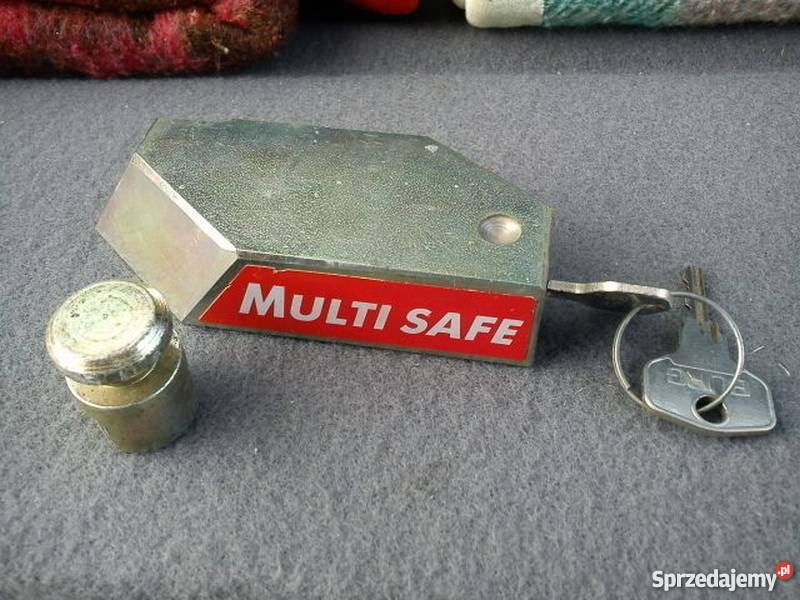 Zabezpieczenie kradzieżowe, blokada Multi Safe Łódź Sprzedajemy.pl