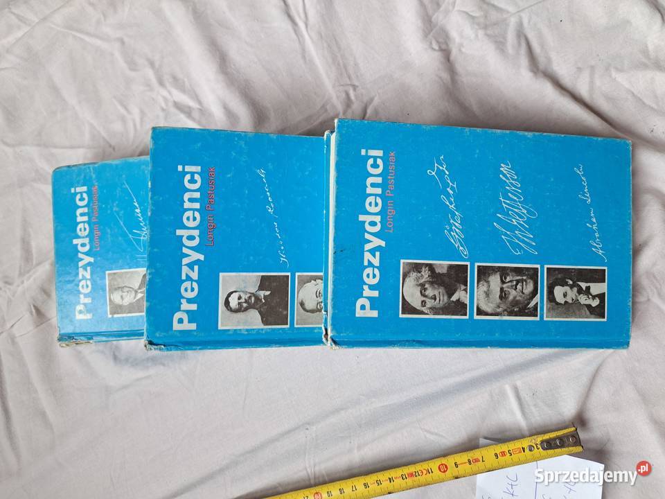 Prezydenci trzy tomy komplet Prezydenci Longin filozofia, historia filozofii