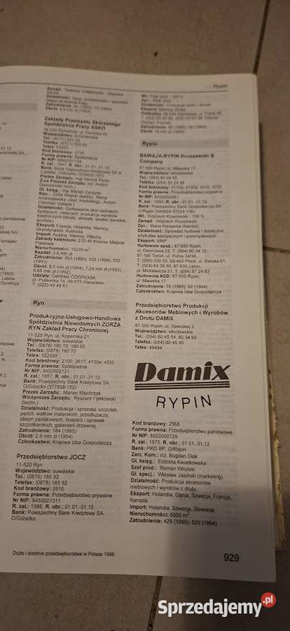 Pierwsze wydanie Duże i Średnie Przedsiębiorstwa Łęczyca