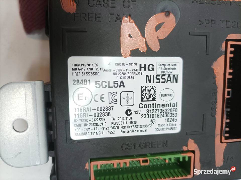 MODUŁ 284B15CL5A Infiniti Q50 I 2013 sprzedam