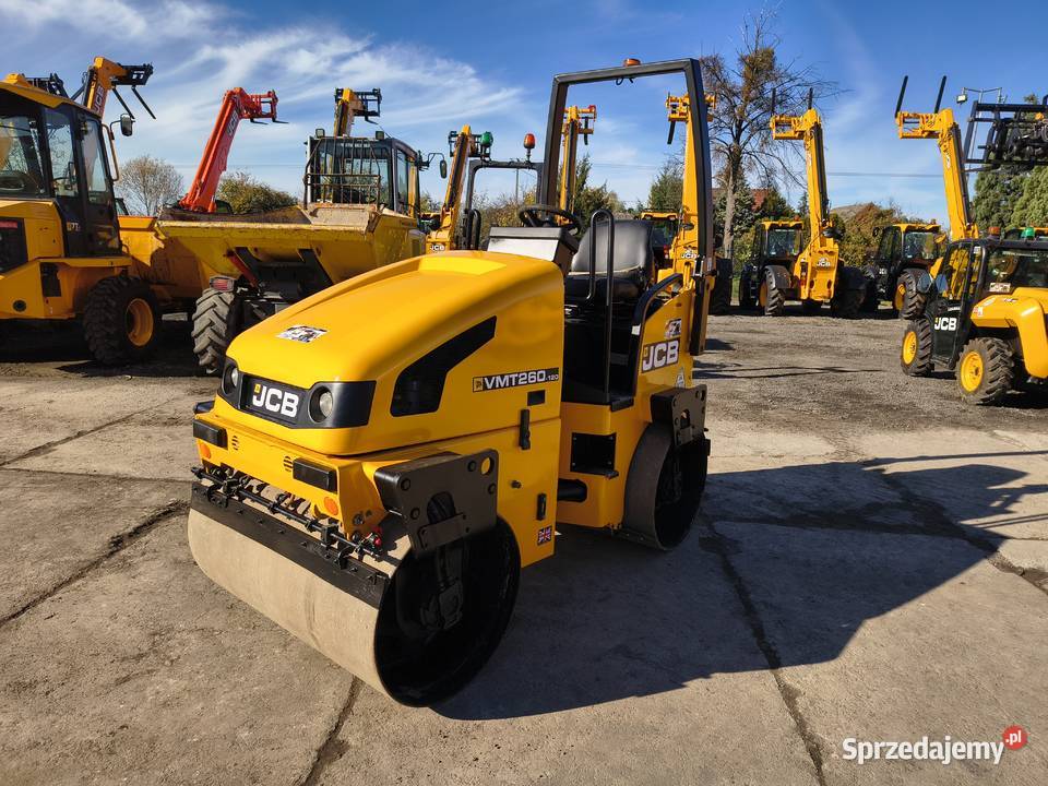 WALEC DROGOWY JCB VMT260120 ZAGĘSZCZARKA GRUNTU wielkopolskie Krotoszyn