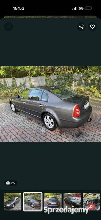 Skoda Superb 18 turbo GAZ sprzedam