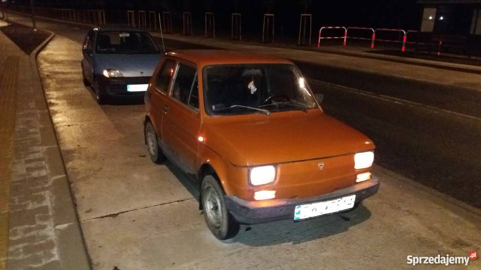 Fiat 126p 1985 nowe opłaty Motoryzacja łódzkie Piotrków Trybunalski