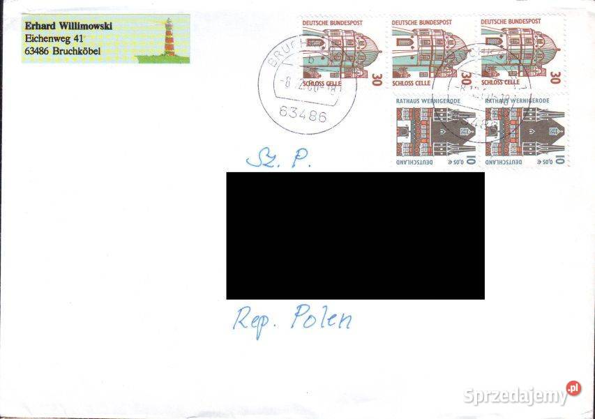 Kop z koresp Filat RFN Polska 2001 Gliwice