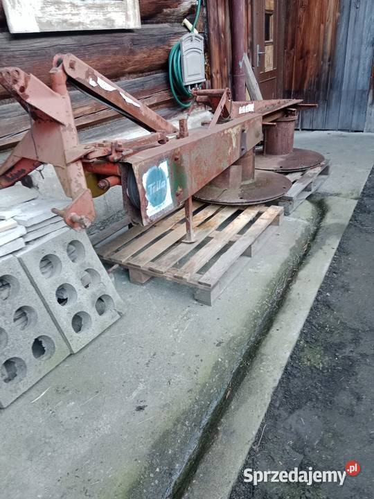 Kosiarka rotacyjna fella 185 turzamiana na nieuszkodzony Zakopane