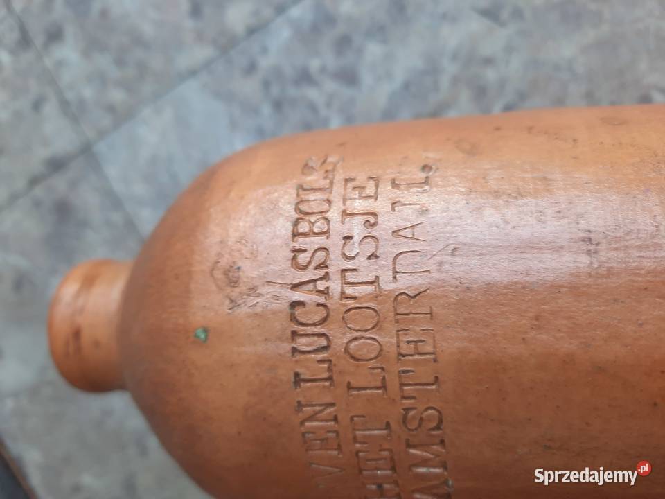 Stara ceramiczna butla Erven Lucas Bols pomorskie Tczew sprzedam