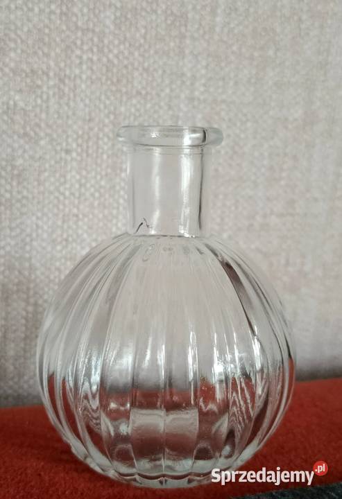 Szklany wazonik w wersji mini Wazony Łódź sprzedam