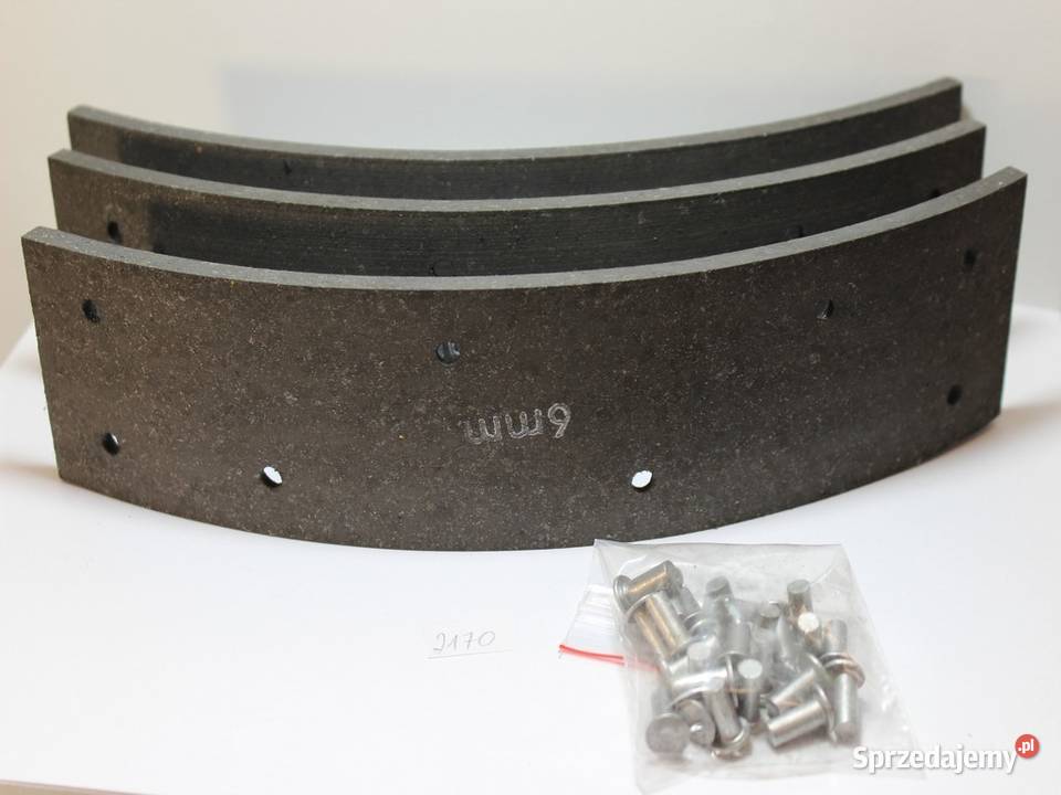 Taśma hamulca ręcznego 3 elemeny nity Konstantynów Łódzki