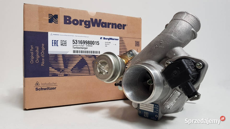 Turbosprężarka BorgWarner KKK 53169980015 Siedlce