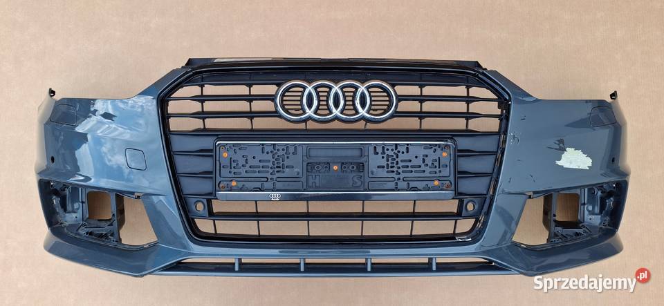 AUDI A1 LIFT SLINE ZDERZAK PRZÓD PRZEDNI SPRYSKI Zderzaki lubuskie
