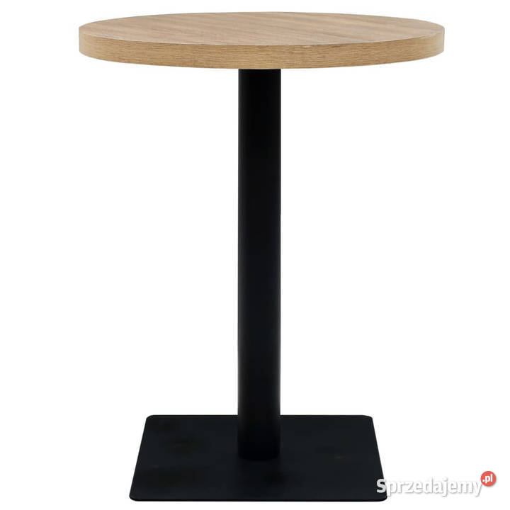 Stolik bistro z MDF stalowa podstawa 60x75 kolor Warszawa