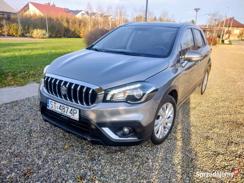 Suzuki SX4 SCross 2019 14 benzyna Salon Polska wspomaganie kierownicy Samochody osobowe Rzeszów