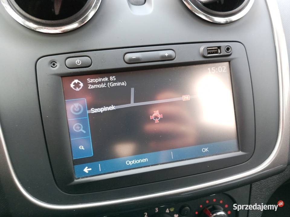 Dacia Sandero Stepway 09 Benzyna 90 aluminiowe felgi Zamość sprzedam