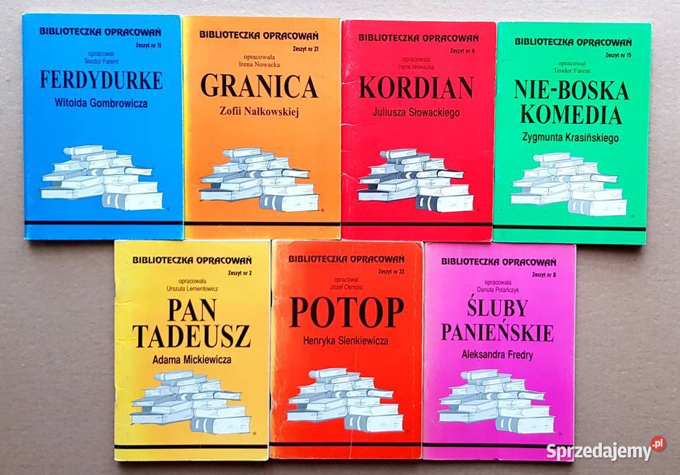 Opracowania lektur Biblioteczka Opracowań Kraków