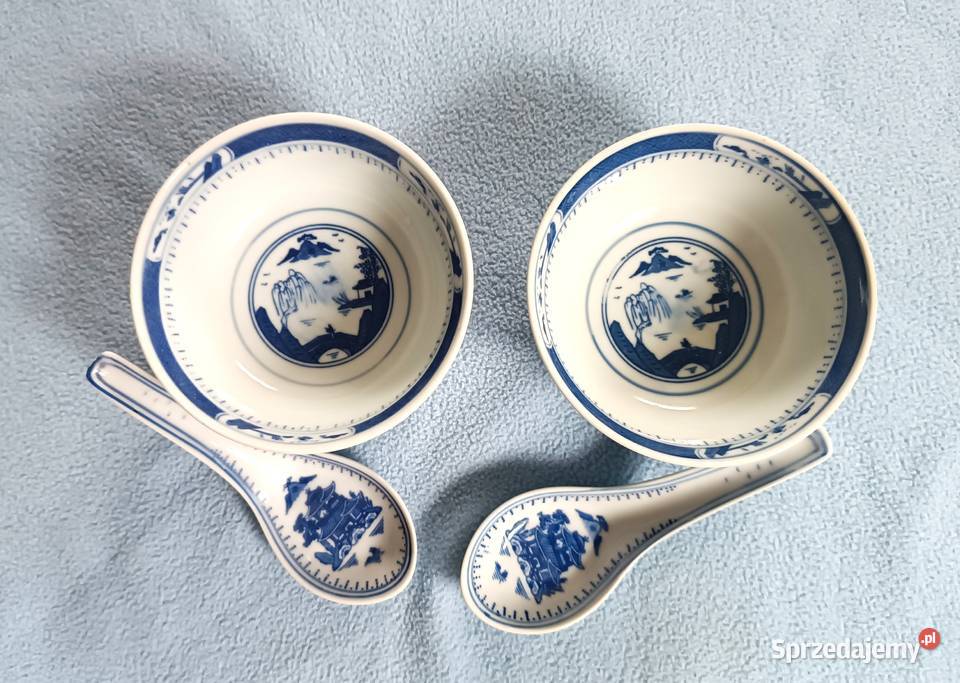 Miseczki do potraw azjatyckich z łyżeczkami opolskie Opole