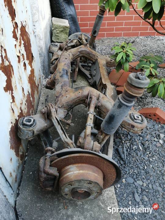 Zawieszenie tylne tył ława belka zacisk tarcza Motoryzacja Szprotawa