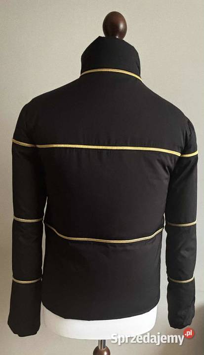 Moschino puchówka damska czarna zamki w kolorze Szczecin