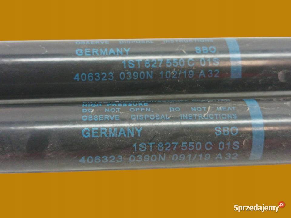 SIŁOWNIK KLAPY BAGAŻNIKA LEWY PRAWY TYŁ KPL