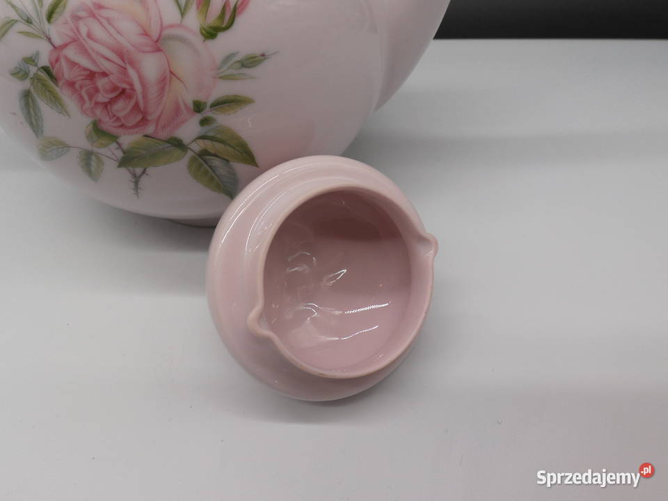 Różowy Dzbanek Hutschenreuther Porcelaine Ros Porcelana i szkło Raszków