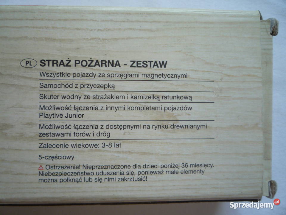 Playtive 2 Pojazdy z 2 figurkami Straż pożarna Szczecin