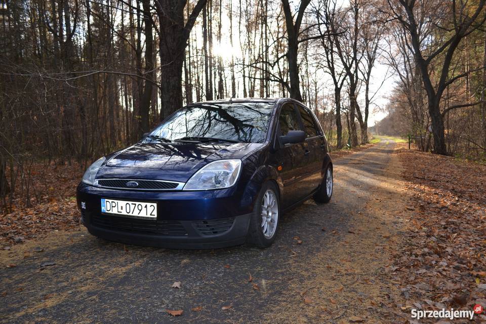 Ford Fiesta MK6 Ghia 2003 JEDYNA TAKA manualna Przemków