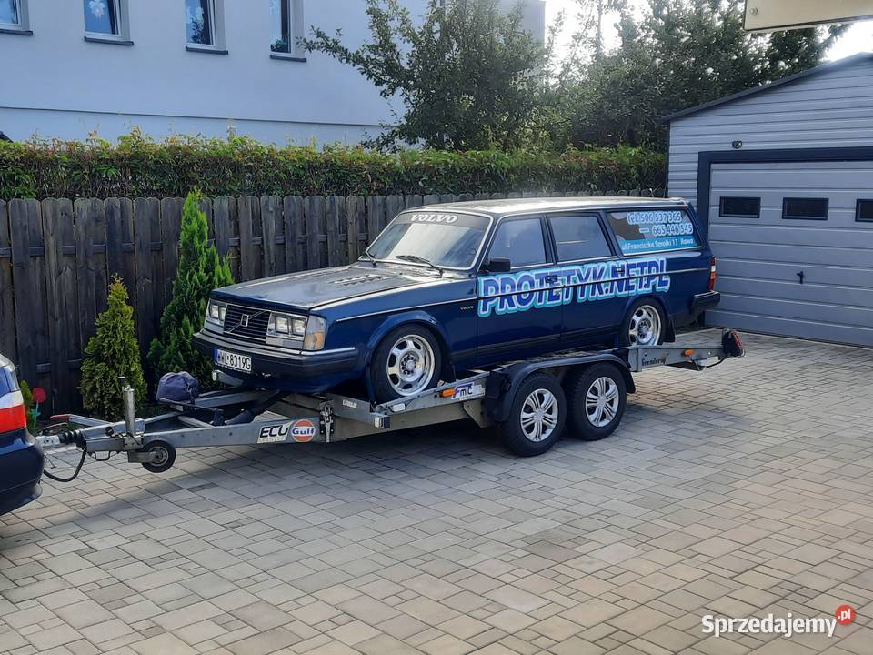 Laweta uchylna Brenderup przyczepa do transportu Warszawa