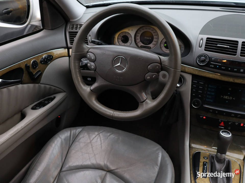Mercedes E E 320 CDI srebrny Klasa E Bielany Wrocławskie sprzedam