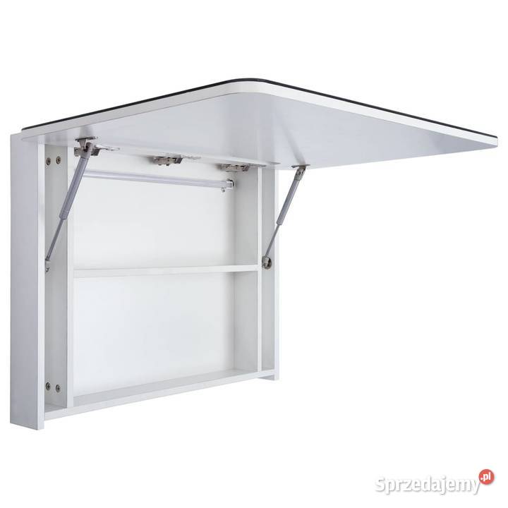 vidaXL Szafka łazienkowa z lustrem i LED 80 x 95 mazowieckie Warszawa
