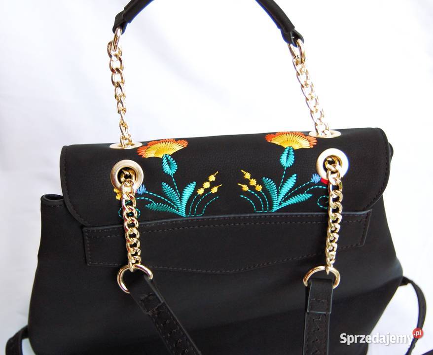 Plecak damski Desigual Adagio Denver haft kwiaty Lublin