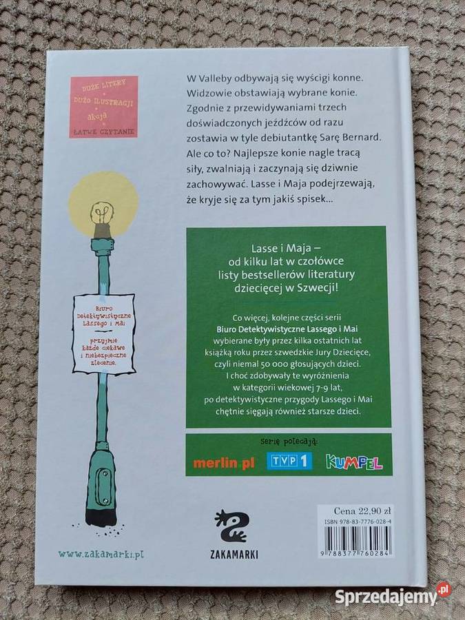 Tajemnica galopu Martin Widmark Helena Willis ISBN 9788377760284