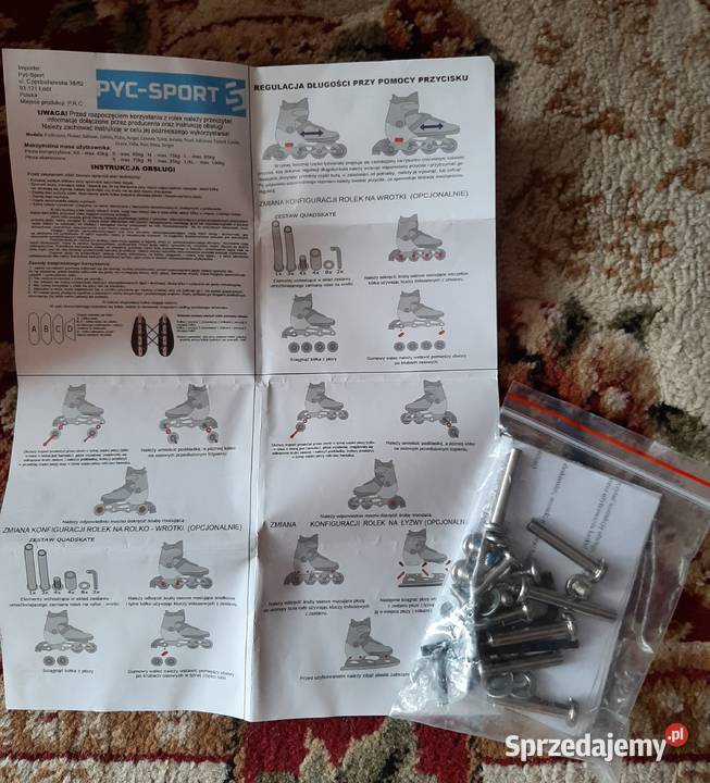 RolkoWrotki 3w1 Regulowane RAVEN Zabrzeg