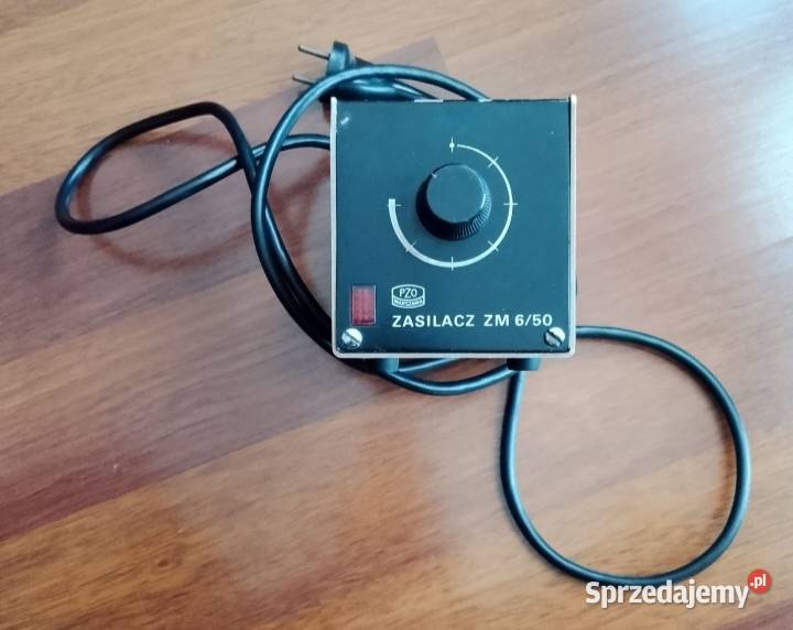 Zasilacz mikroskopowy Polon ZM 650 PZO Warszawa Katowice