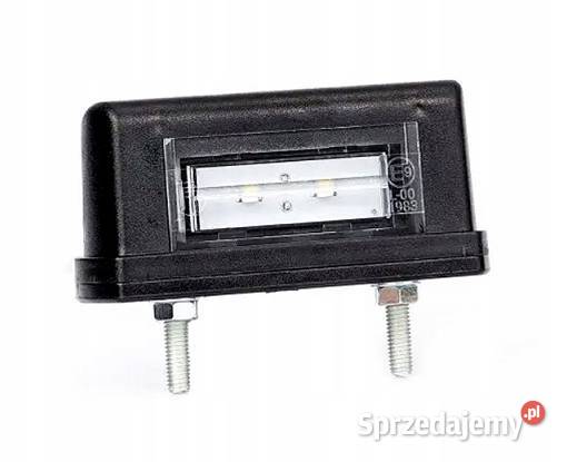 LAMPA PODŚWIETLENIA TABLICY REJ LAMPY LED 1224V Godzianów