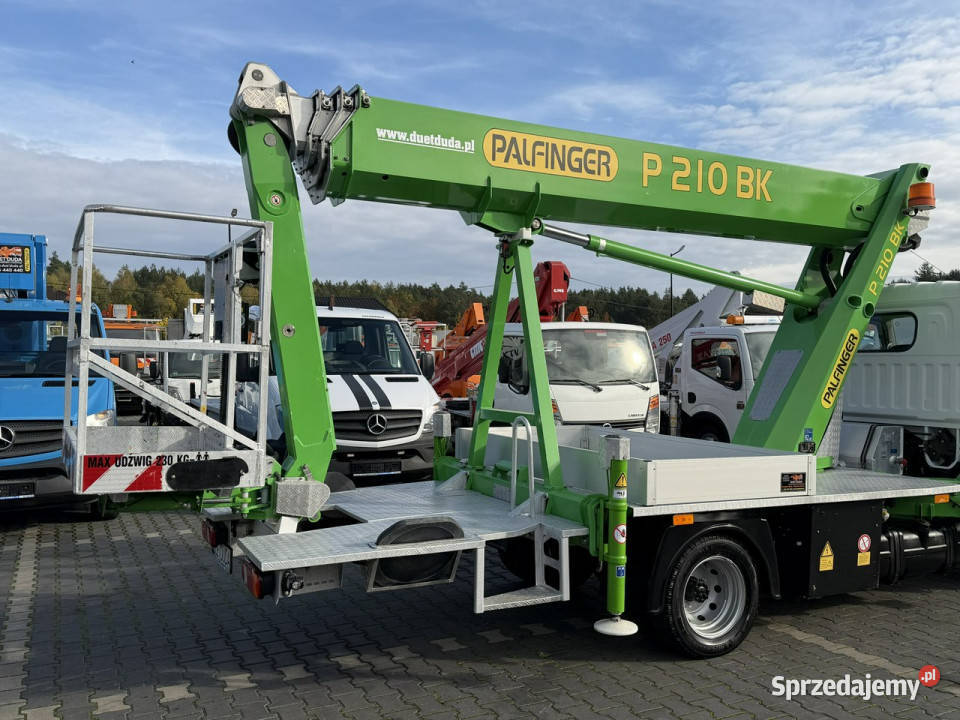 Nissan Cabstar Zwyżka Podnośnik Koszowy 130KM Widełki