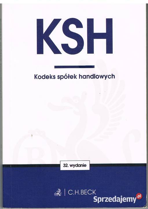 KSH Kodeks spółek handlowych miękka Rumia