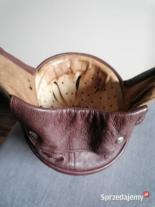 Kask orzeszek PRL wsk motorynka kaski Kaski i odzież Bolimów