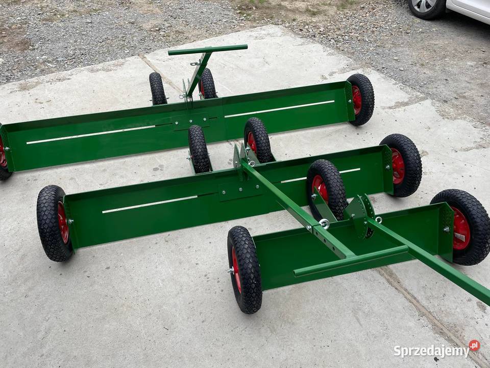 Niwelator terenu pod trawnik równiarka plantator Warszawa