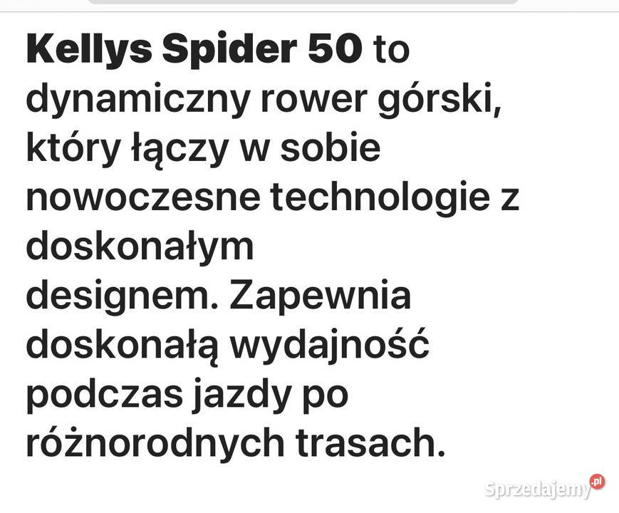 Rower męski Kellys podkarpackie Nisko