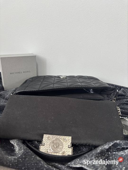 Pikowana torebka na łańcuszku Na ramię