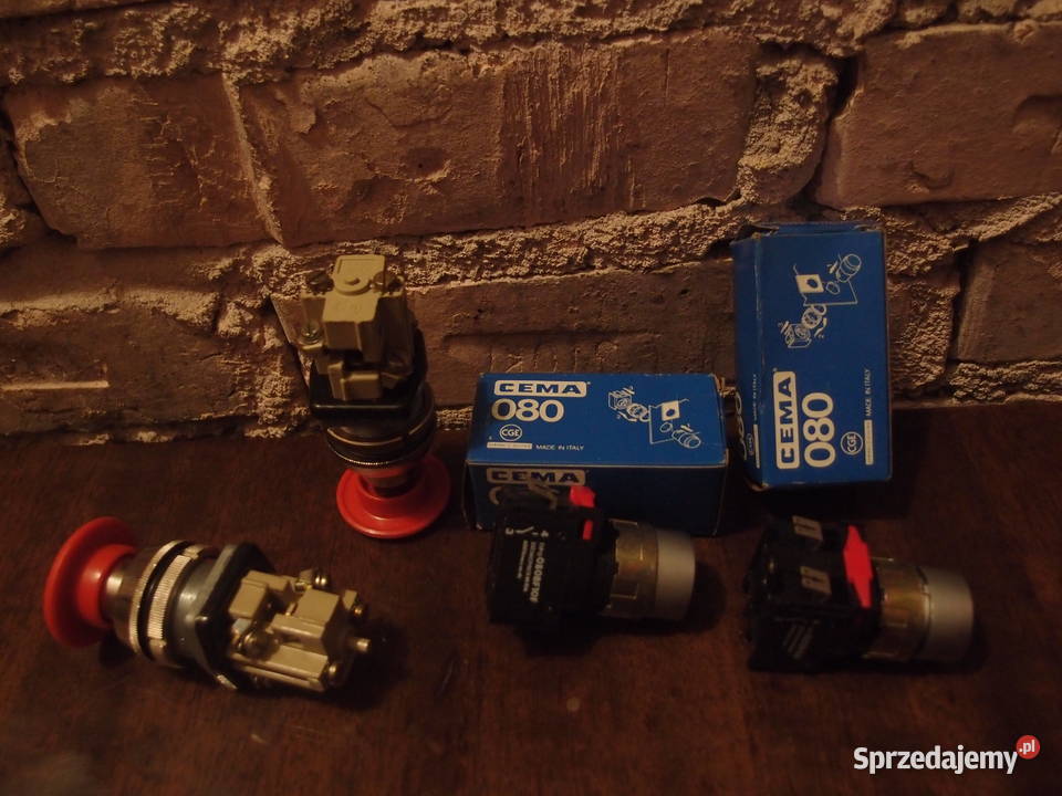 Przycisk sterowniczy Wyłącznik bezpieczeństwa Łódź