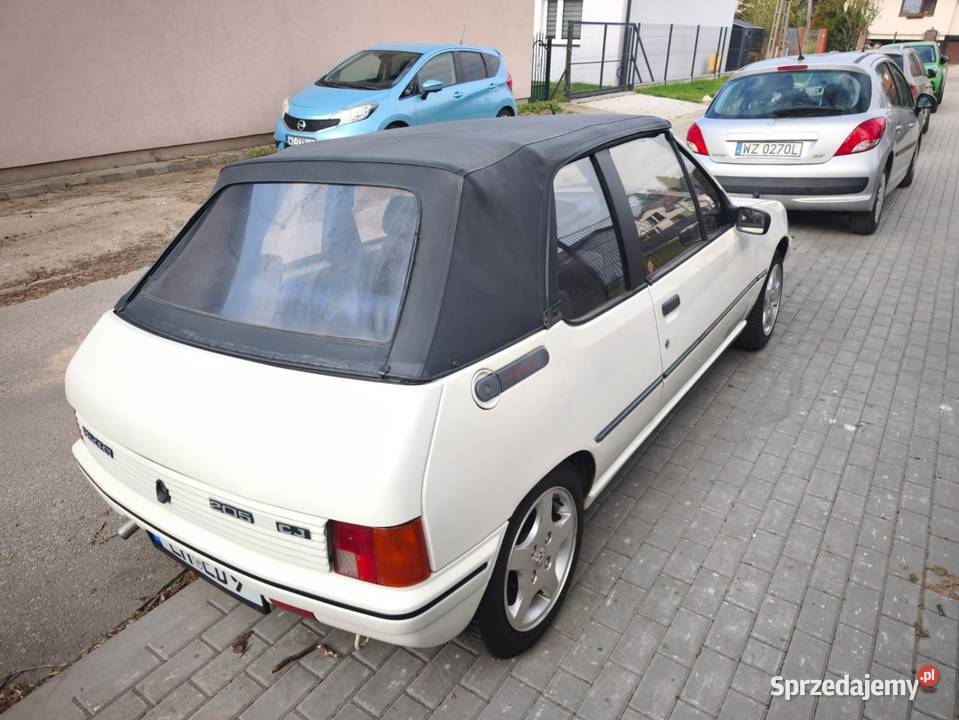 Peugeot 205 CJ Cabrio mazowieckie