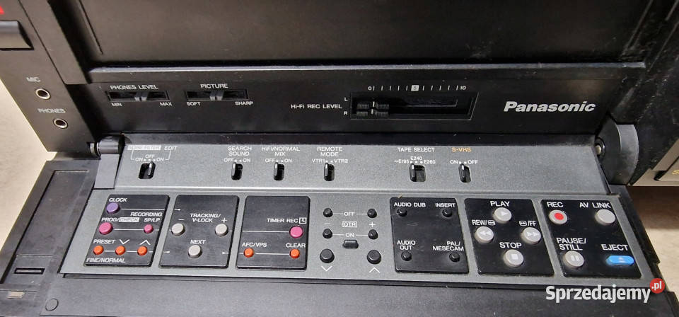 Video magnetowid Panasonic NVFS88 NV FS 88 VHS Międzychód
