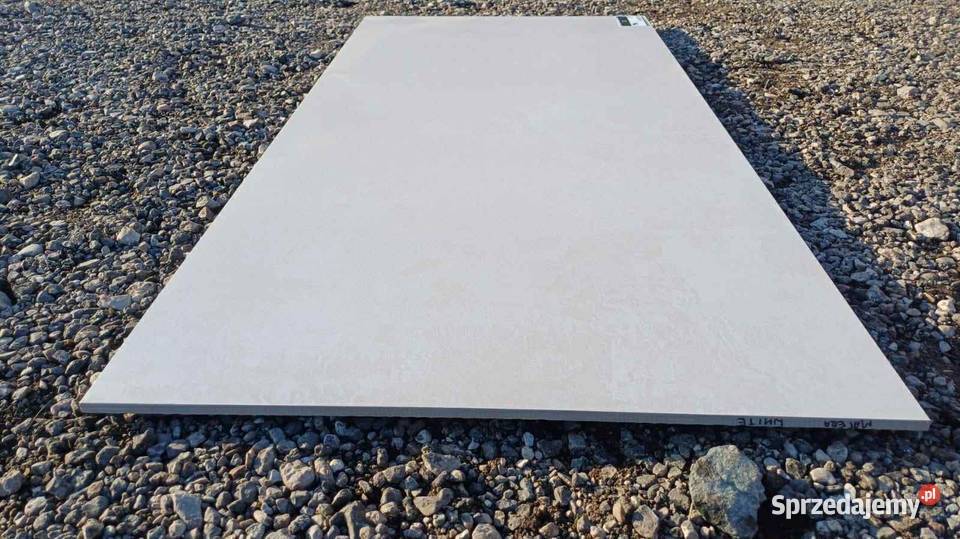F Gres betonopodobny MATERA WHITE 60X120 Gl Szczecin