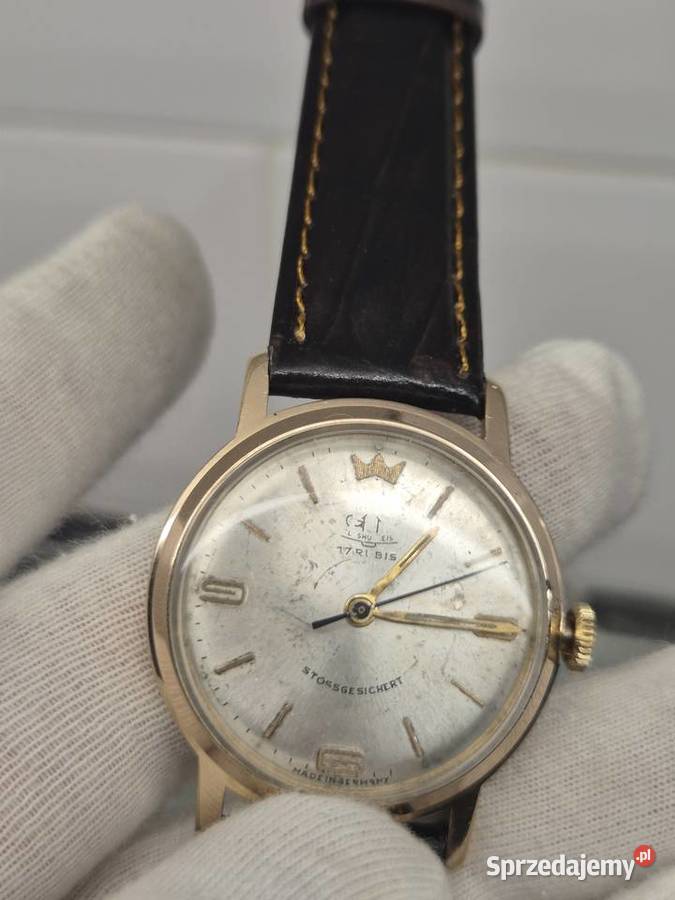Mechaniczny zegarek GUB Glashutte śląskie Chorzów sprzedam