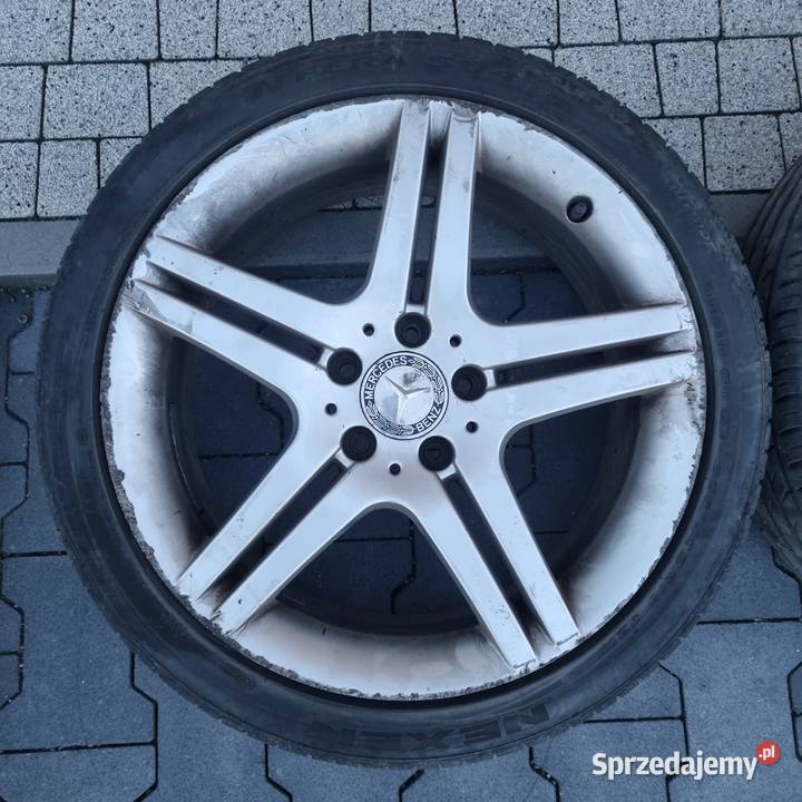 Felgi 75 orasz 85 cala oryginal MErcedes 18 Samochodowe Łańcut