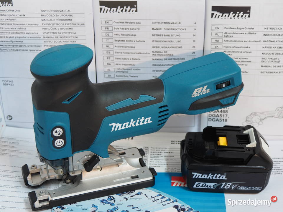 MAKITA DJV 181 wyrzynarka bezszczotkowa bateria