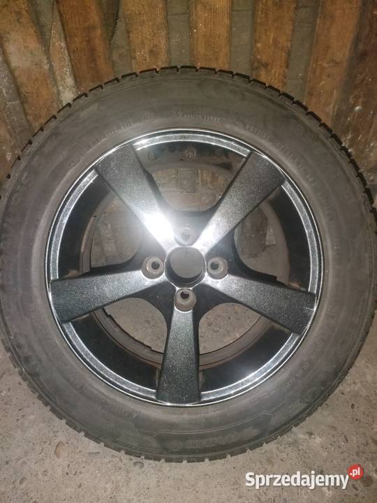 Koła na aluminiowych felgach R15 śląskie Sosnowiec sprzedam