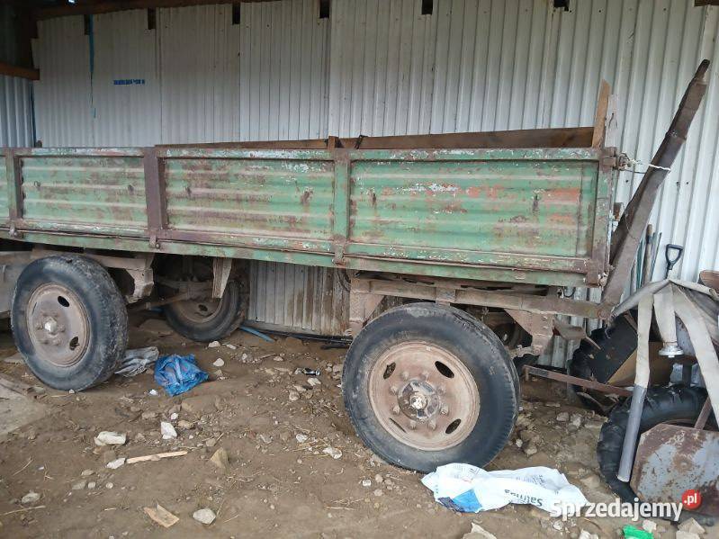 Sprzedam przyczepę rolniczą nieuszkodzony mazowieckie Lipsko sprzedam