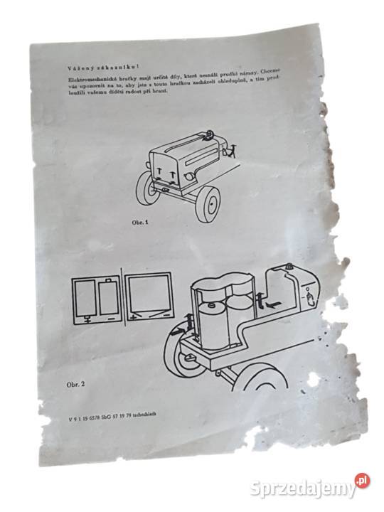 Stara zabawka PIKO Anker model Traktor ZT300 z Cieszyn sprzedam